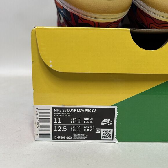 Nike Shoes Dunk Low Pro SB x Parra “Abstract Art” 2024 - Picture 8 of 14